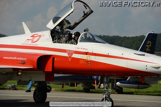 2014-09-06 Payerne Air14 2587 Patrouille Suisse - Northrop F-5 Tiger II